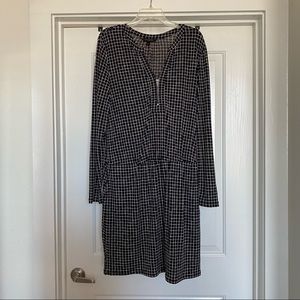 Banana Republic Black and White Dress